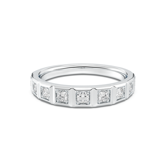Classic Bezel-Set Diamond Eternity Band
